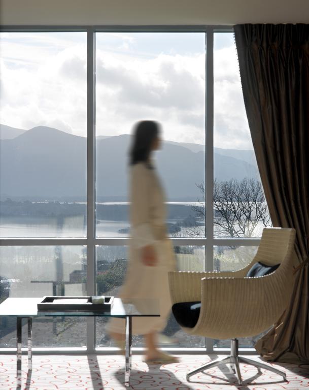 Aghadoe Heights Hotel & Spa Killarney Exteriér fotografie A view of the mountains from the hotel